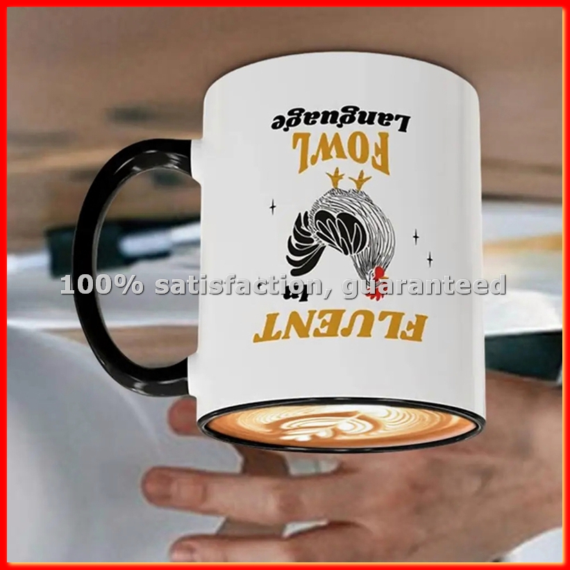 Coffee Tea - Ceramic Coffee Cup Chicken Patten Mug