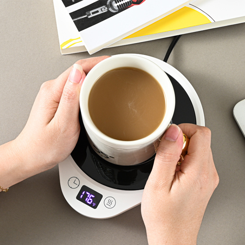 Coffee Tea Warmer - 110-240V Household Electric Heating Coaster Milk