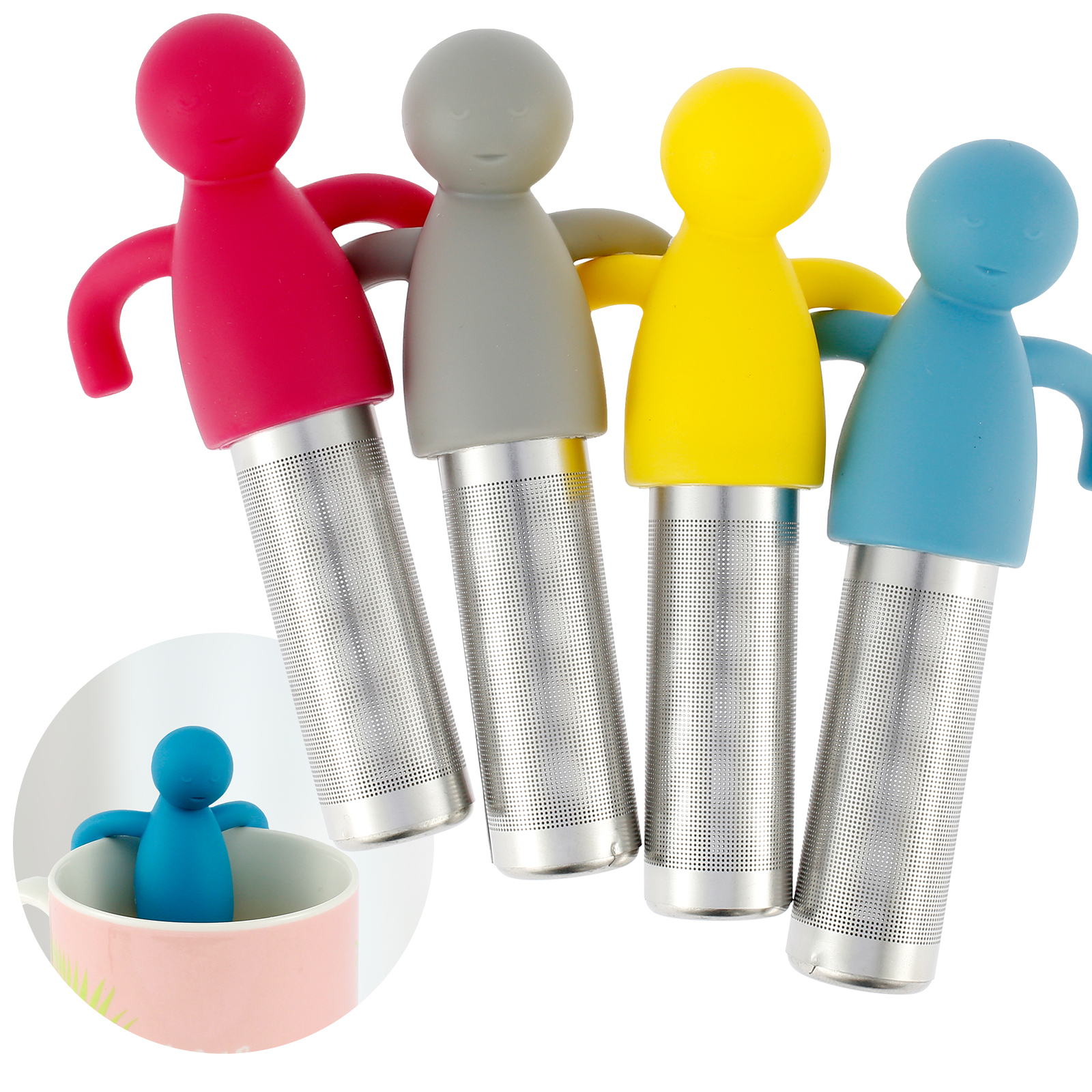 Coffee Tea Infusion - 4Pcs Tea Infuser for Loose Tea