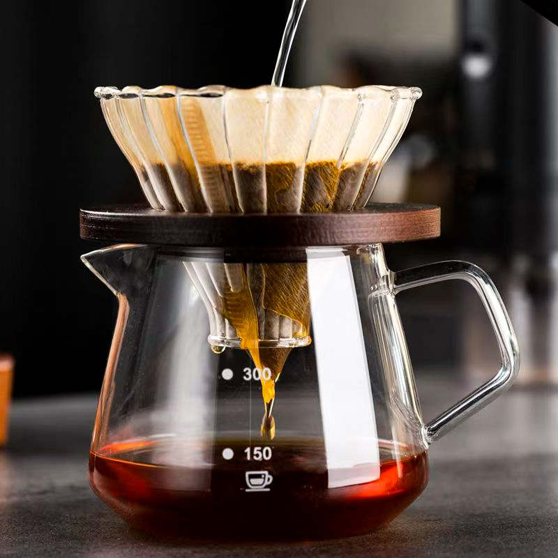 Coffee And Tea Glass - OANKR 400ml Clear Coffee Server, Manual
