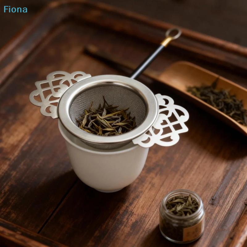 ✔Double-layer Fine Mesh Tea St - Coffee Tea Infusion reseña y precio