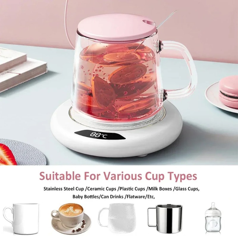 1pc Intelligent constant tempe - Coffee Tea Warmer reseña y precio