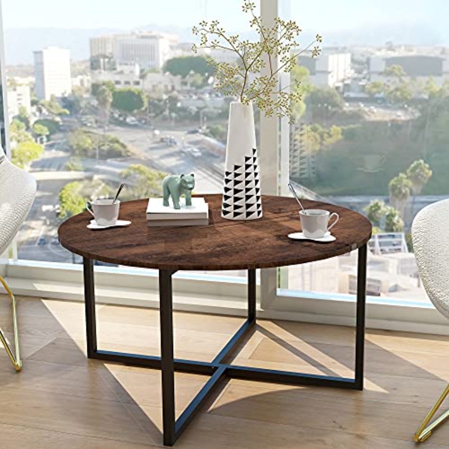 Round Coffee Table Kitchen Din - Coffee&Tea House Opinie reseña y precio