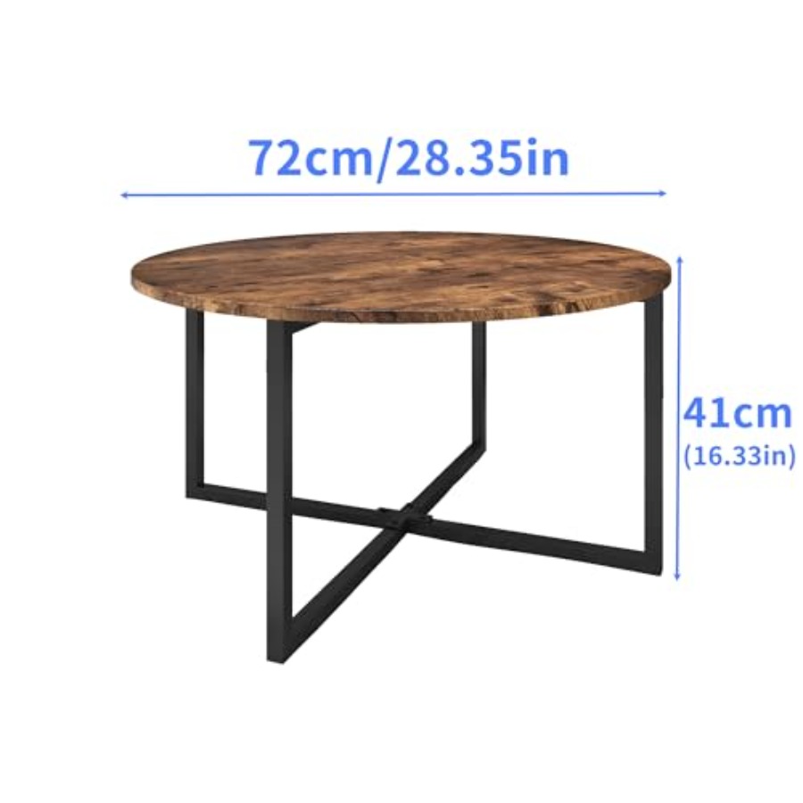 Round Coffee Table Kitchen Din - Coffee&Tea House Opinie reseña y precio