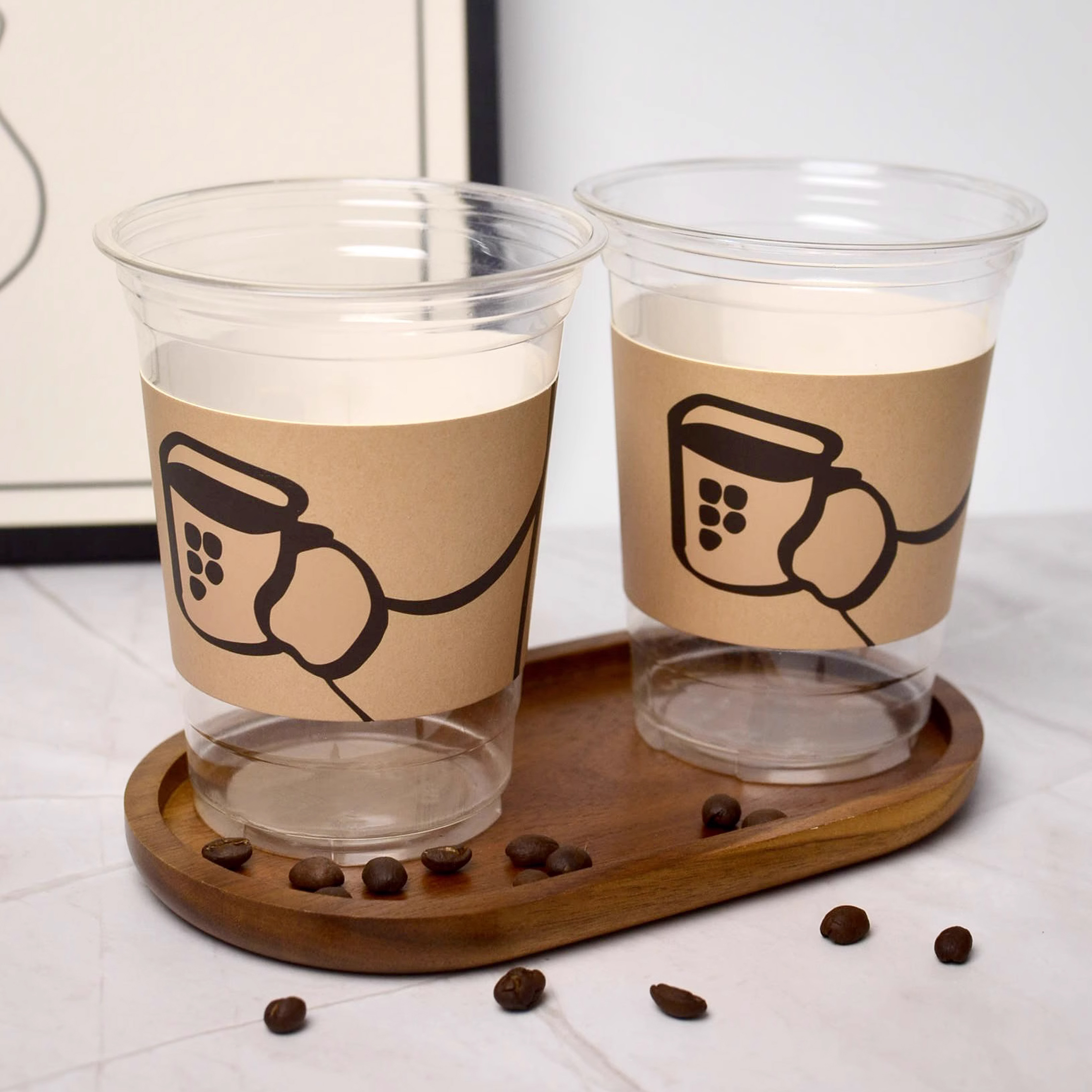 Customized Printing Cardboard  - Coffee Tea Flower reseña y precio
