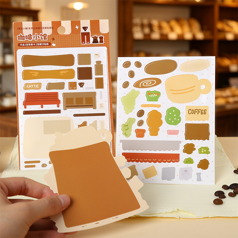 Card Lover 3 Pcs [Slow Moments - Coffee Tea Journal reseña y precio