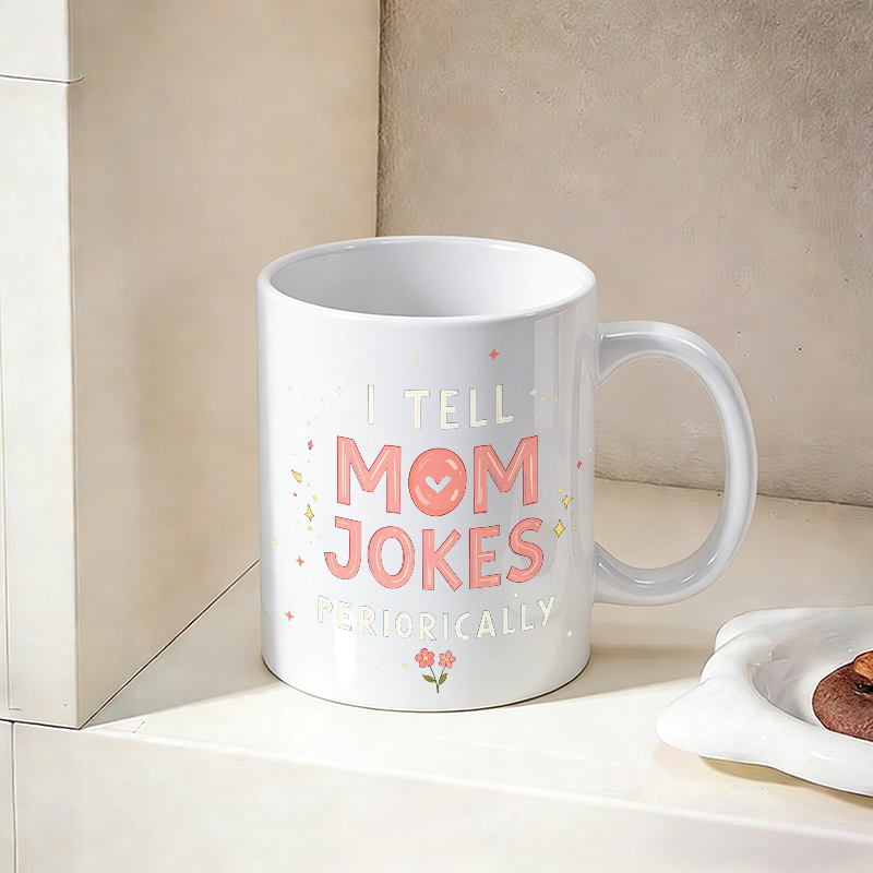Cup & Mug Set, I Tell Mom Joke - Coffee Tea Jokes reseña y precio