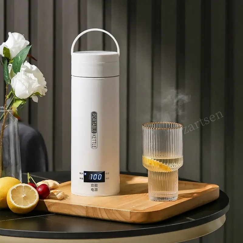 500ML Electric Kettles Portabl - Coffee Tea Menu reseña y precio