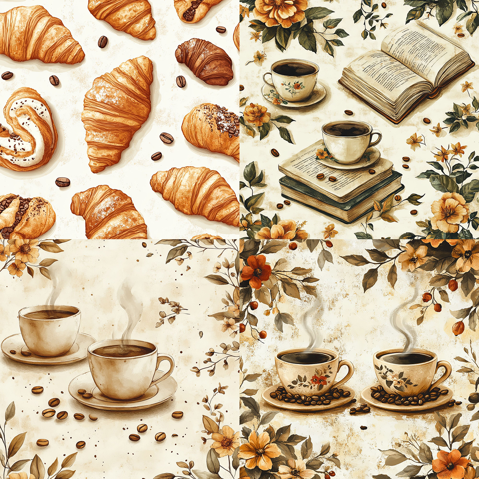 24 Sheets 6 inch Size Vintage  - Coffee Tea Journal reseña y precio