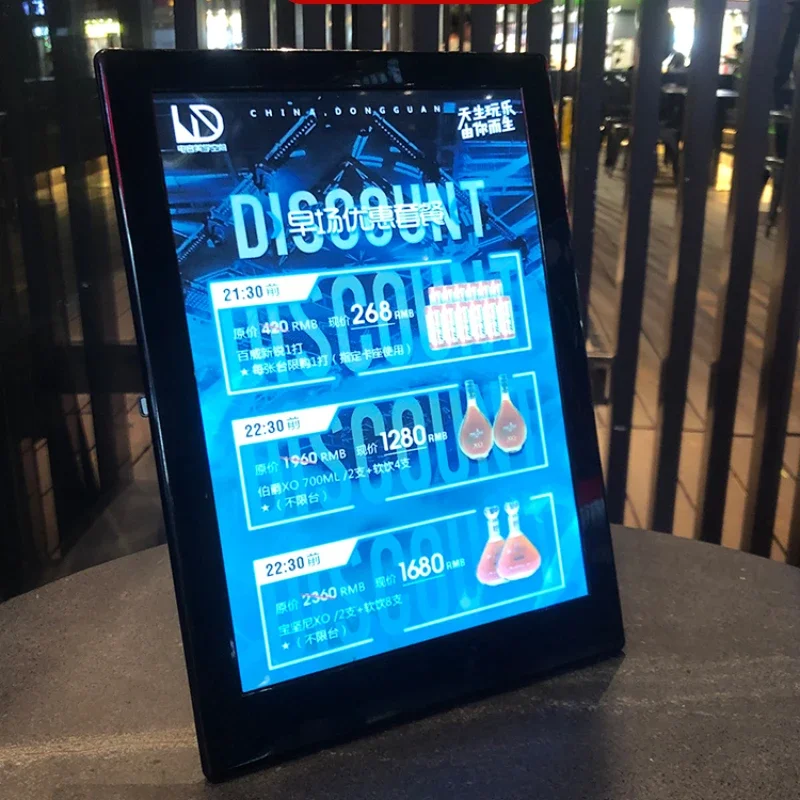 Illuminated LED Wine List Disp - Coffee Tea Menu reseña y precio