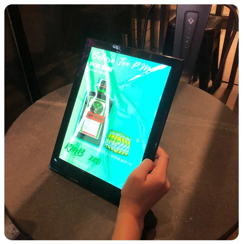 Illuminated LED Wine List Disp - Coffee Tea Menu reseña y precio