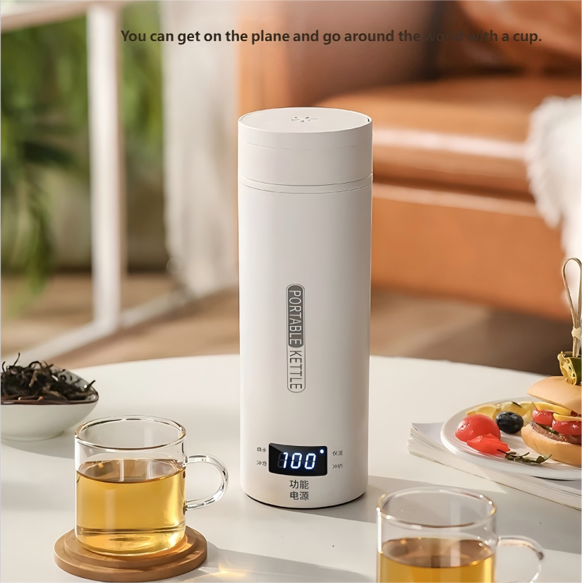 HOMEFISH 450ML Electric Kettle - Coffee Tea Menu reseña y precio