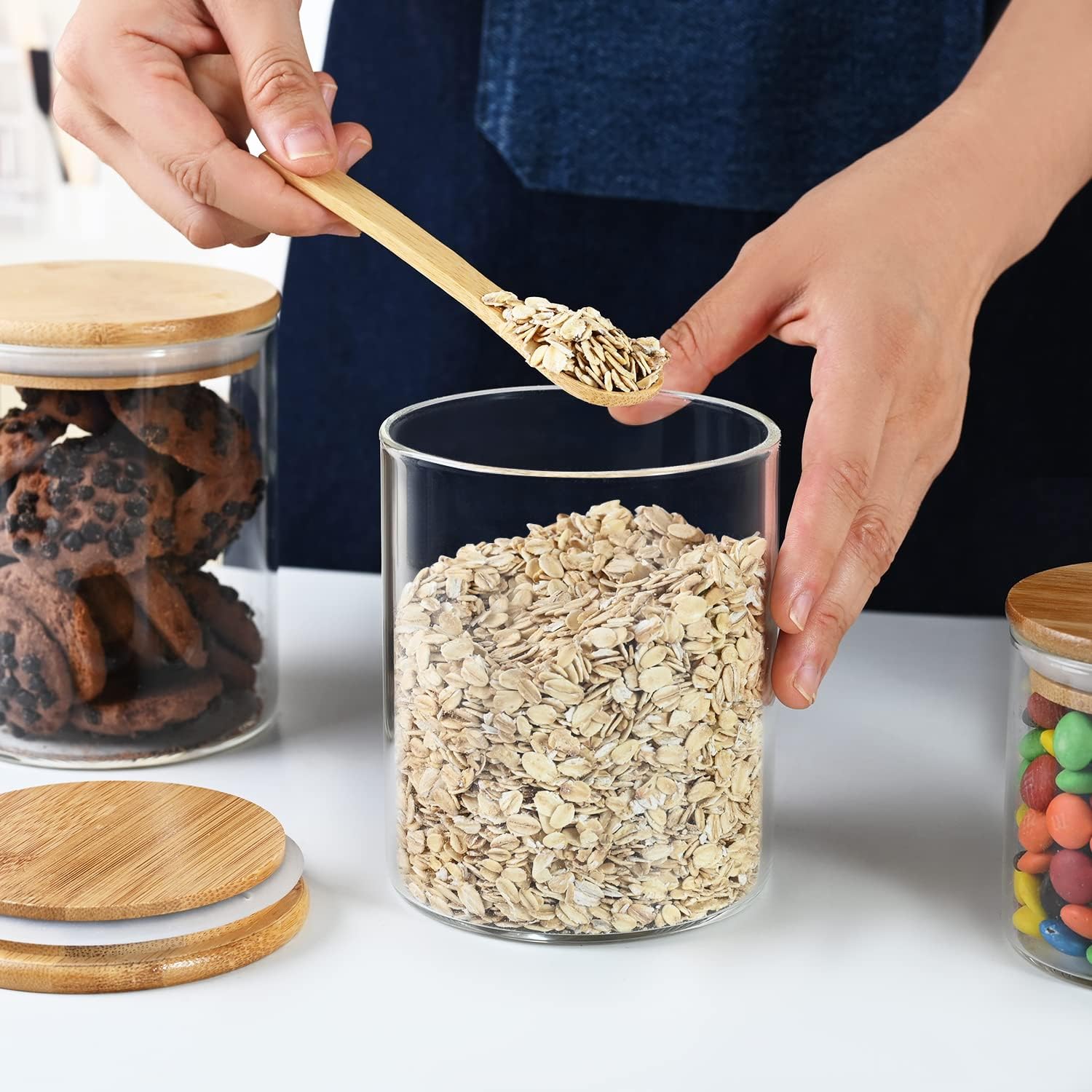 umieo Glass Food Storage Conta - Coffee And Tea Glass reseña y precio