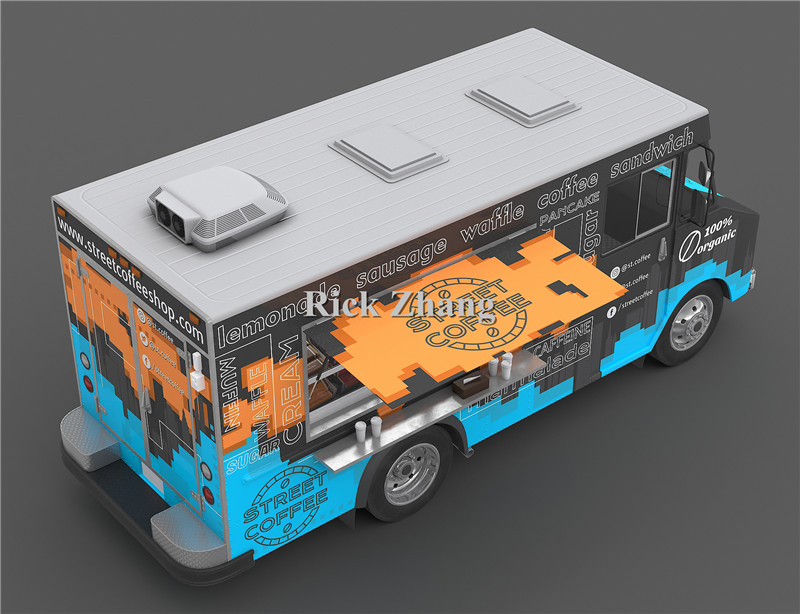 Mobile Electric Vehicle Food T - Coffee Tea Vendor reseña y precio