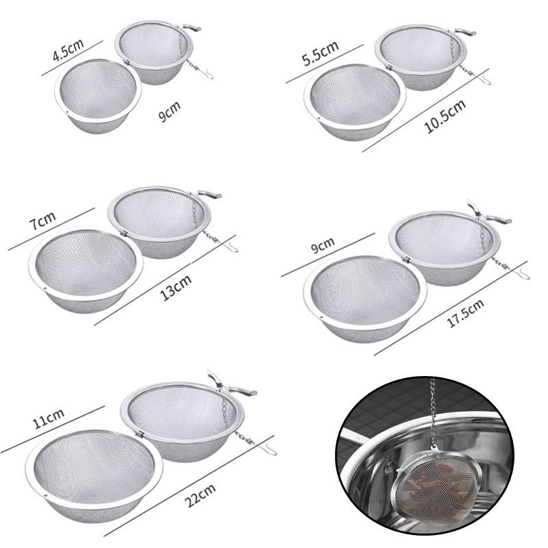 1-5pcs Tea Infuser Stainlesss  - Coffee Tea Infusion reseña y precio
