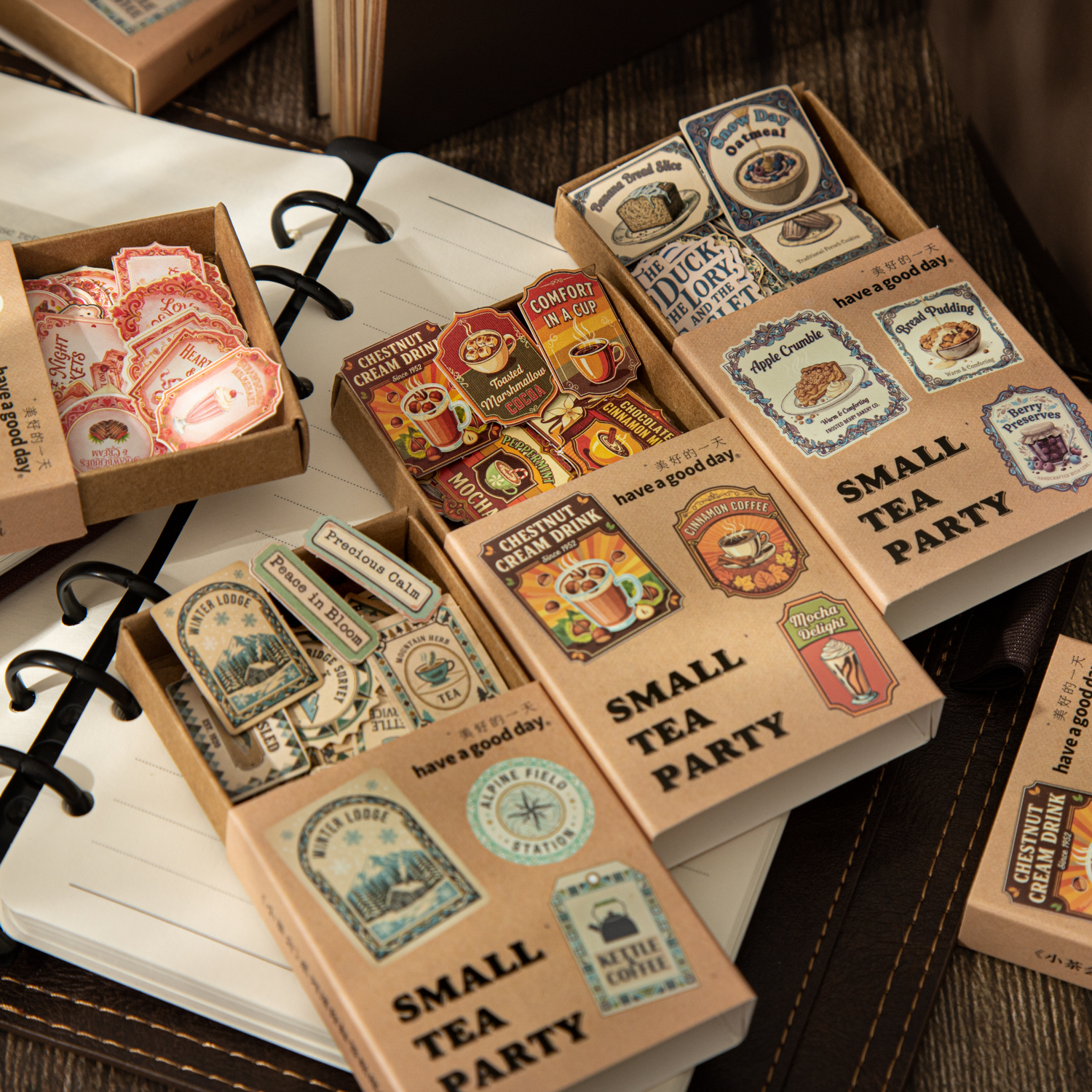 Small Tea Party Series Vintage - Coffee Tea Journal reseña y precio