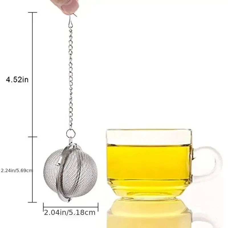 1 Pc Stainless Steel Tea Ball, - Coffee Tea Infusion reseña y precio