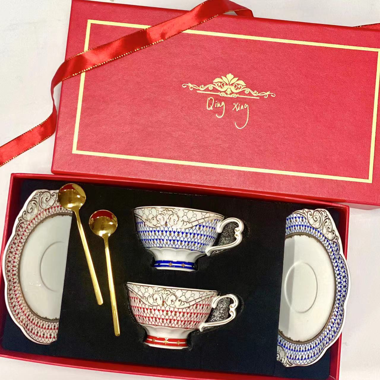 European Ceramic Coffee Cup, H - Coffee Tea Flower reseña y precio