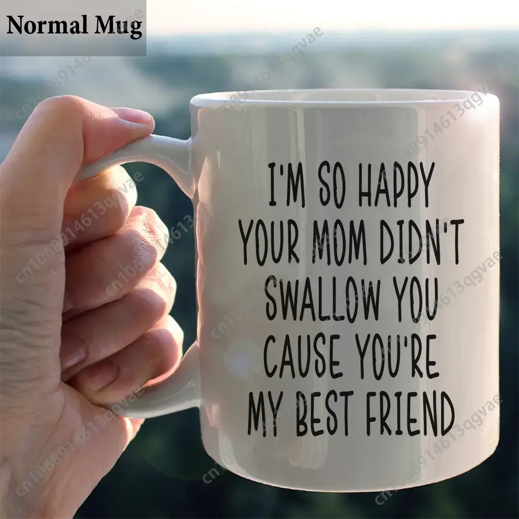 I'm happy your mom didn't swal - Coffee Tea Jokes reseña y precio