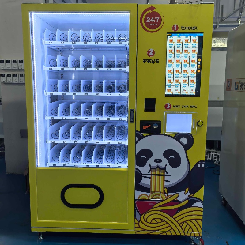 Custom Instant Ramen Snacks Dr - Coffee Tea Vending Machine For Office reseña y precio