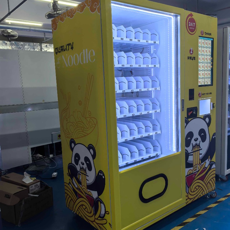 Custom Instant Ramen Snacks Dr - Coffee Tea Vending Machine For Office reseña y precio