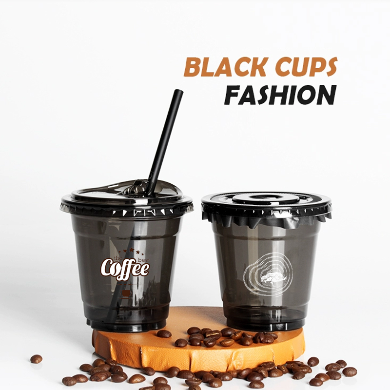 LogoDisposable Transparent Pet - Coffee Tea Flower reseña y precio
