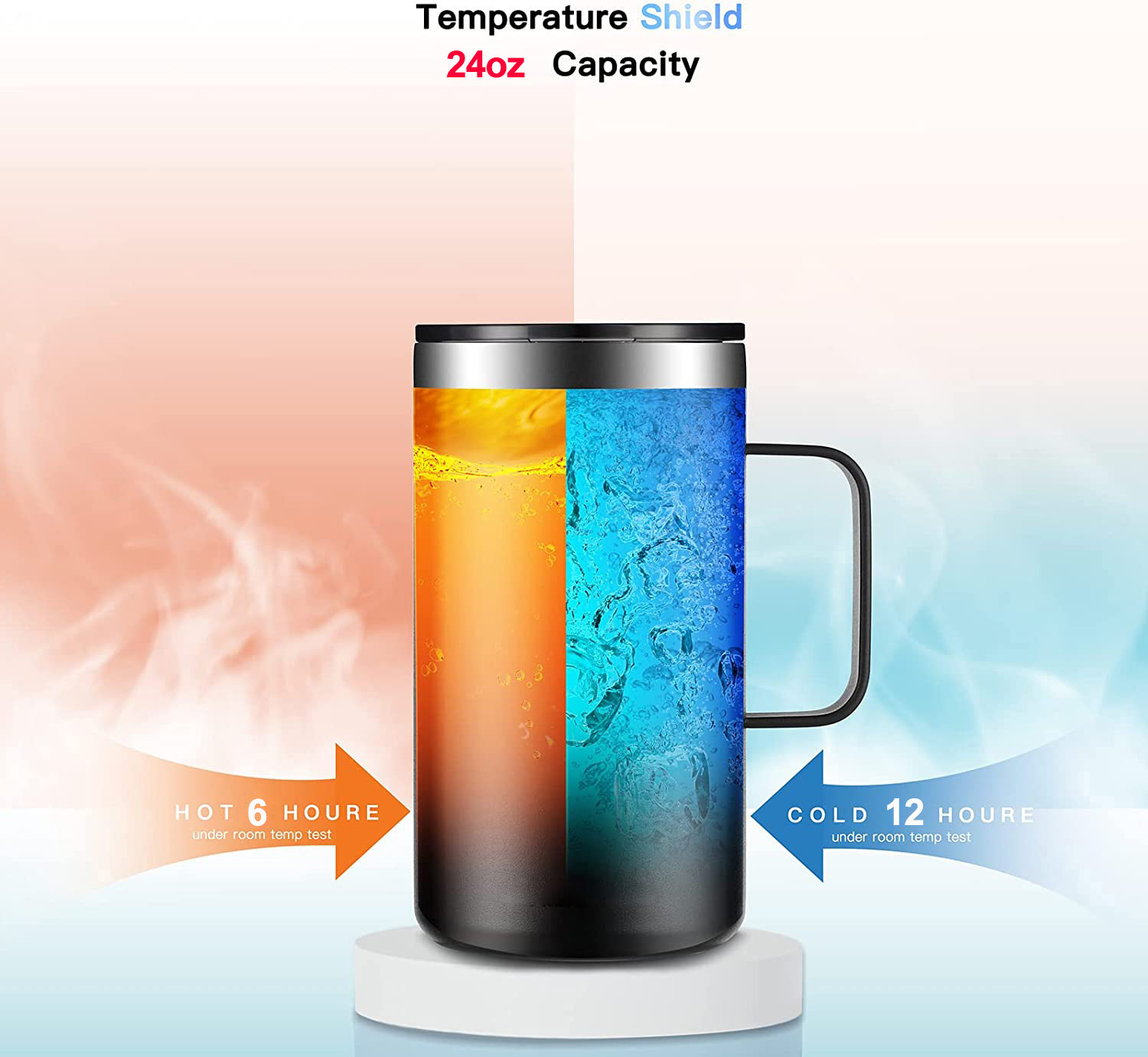 680ml Stainless Steel Coffee C - Coffee Tea Warmer reseña y precio