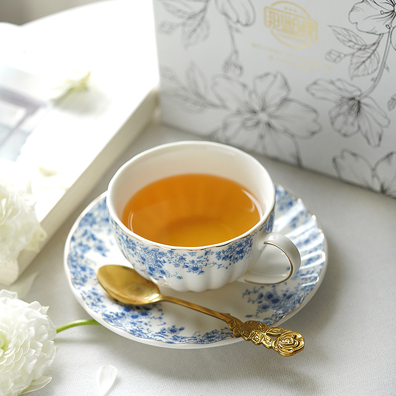 English-style Afternoon Tea Se - Coffee Tea Flower reseña y precio