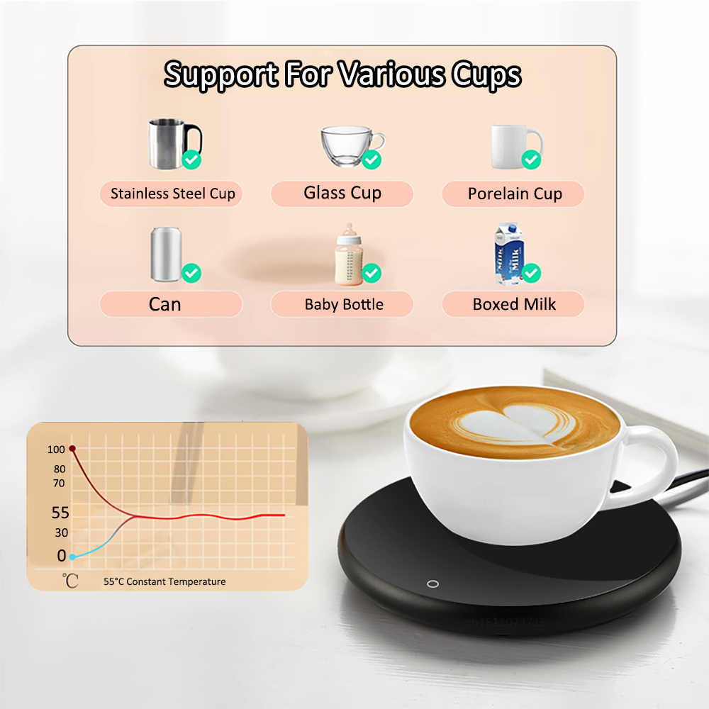 USB Cup Warmer Electric Heatin - Coffee Tea Warmer reseña y precio