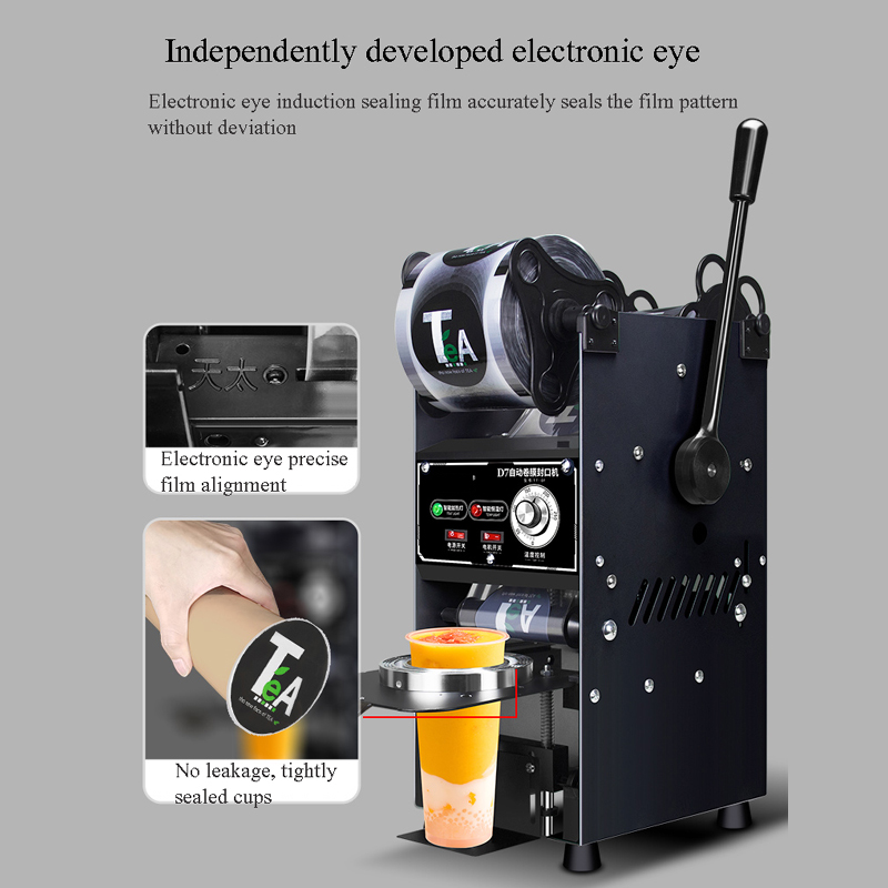 Automatic Cup sealing machine  - Coffee Tea reseña y precio