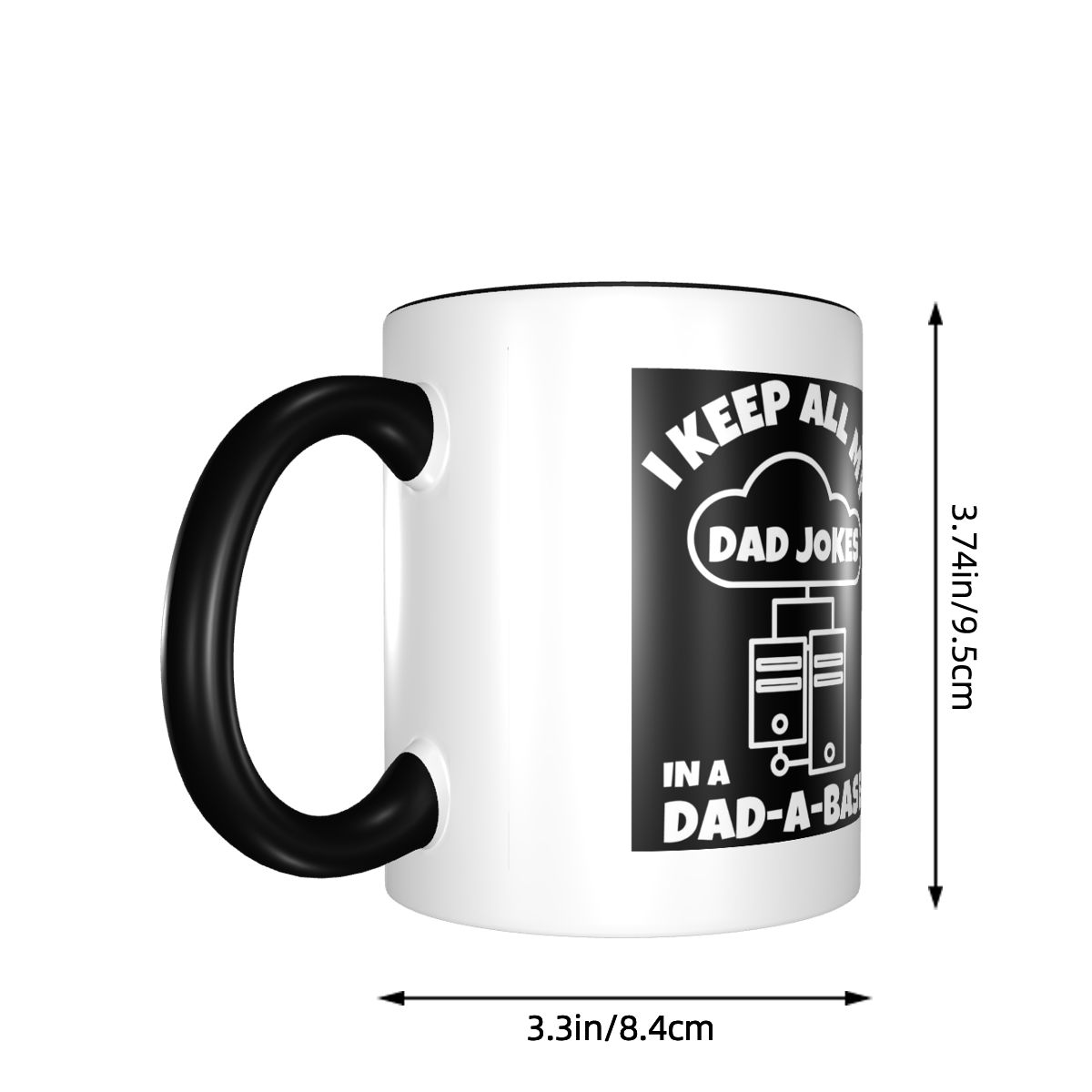 I Keep All My Dad Jokes In A D - Coffee Tea Jokes reseña y precio