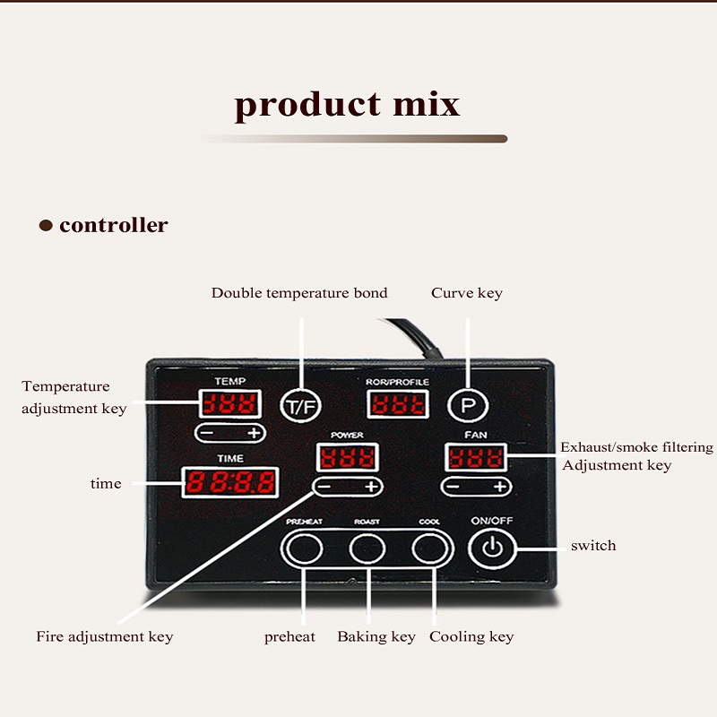 Household Coffee Bean Roasting - Coffee Bean reseña y precio