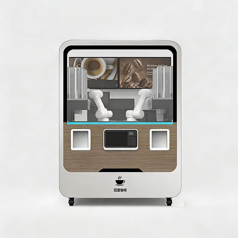 Customized Commercial Robotic  - Coffee Tea Vending Machine For Office reseña y precio