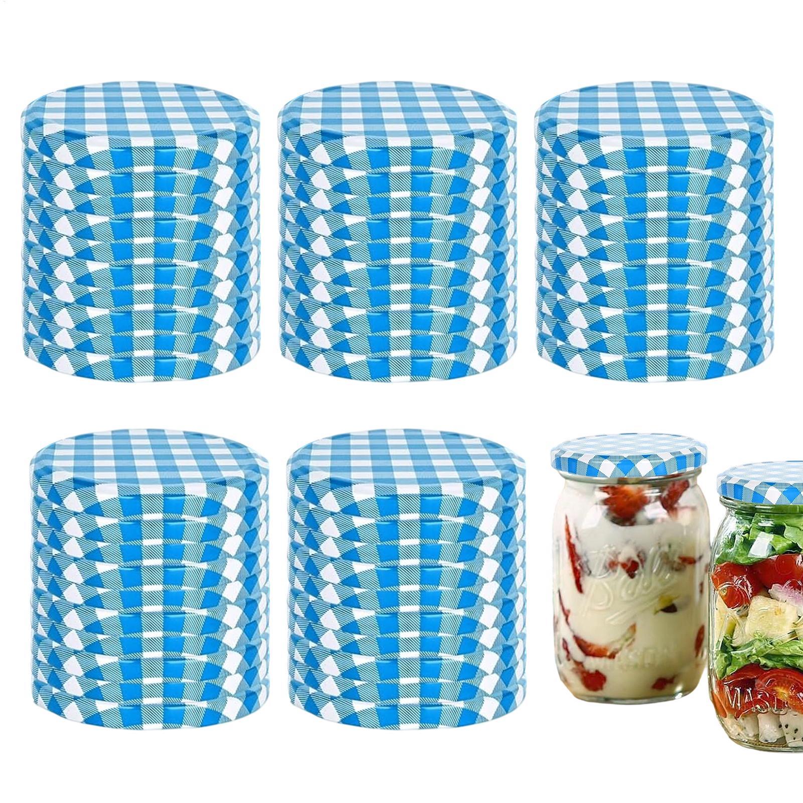 Canning Jar Lids 50 Piece Leak - Coffee Tea reseña y precio