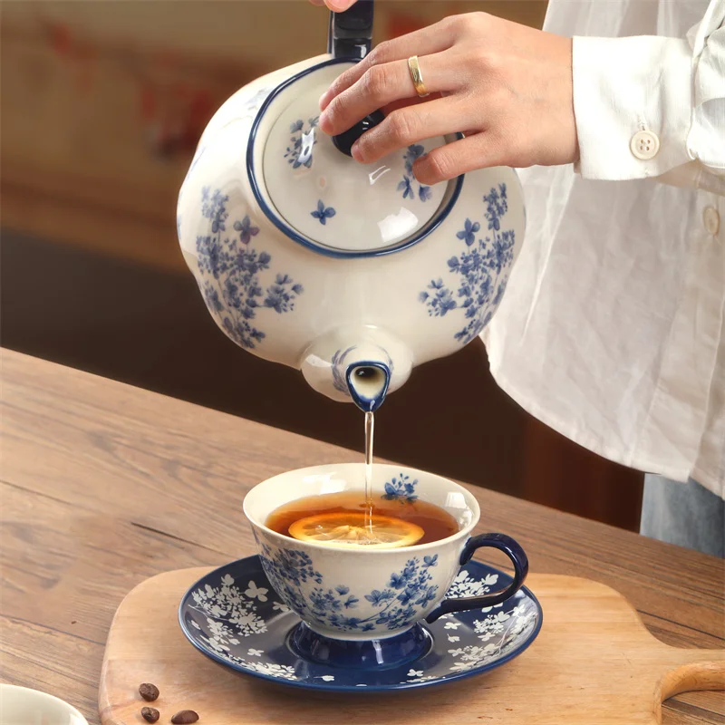 SOLECASA 220ml Coffee Cup&Sauc - Coffee Tea Flower reseña y precio