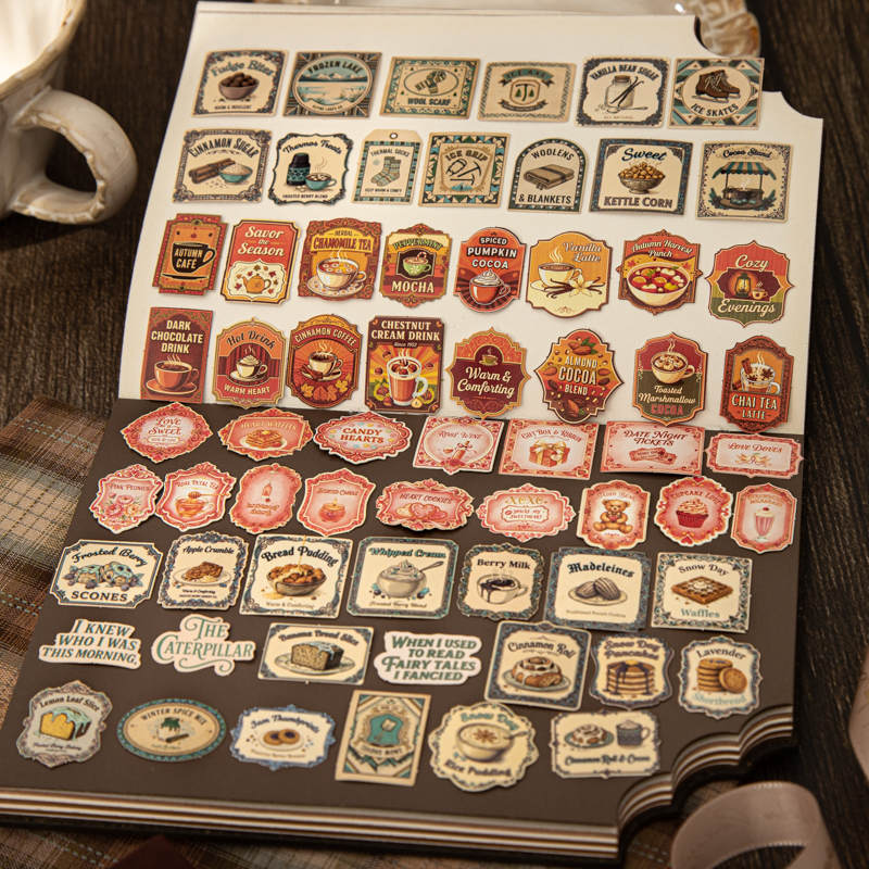 Journal GO 50pcs Vintage Coffe - Coffee Tea Journal reseña y precio
