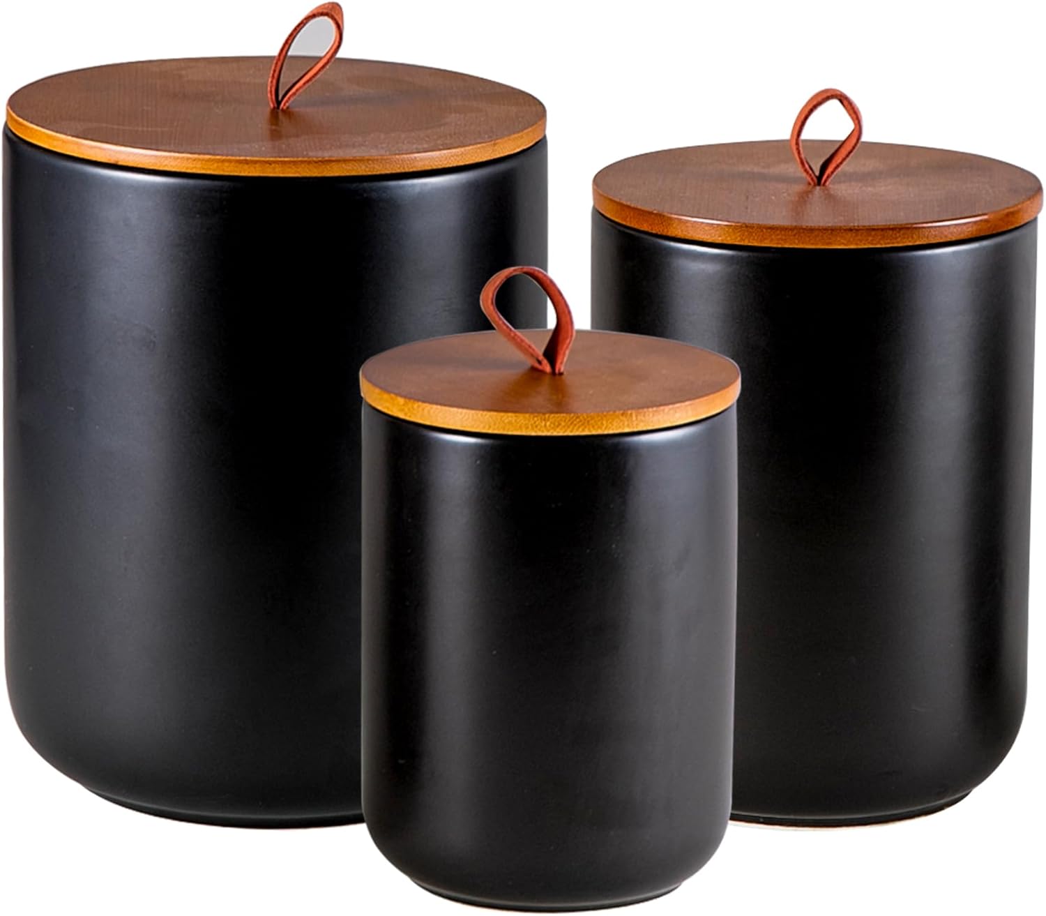 Ceramic Canister Set (30 oz, 4 - Coffee And Tea Glass reseña y precio