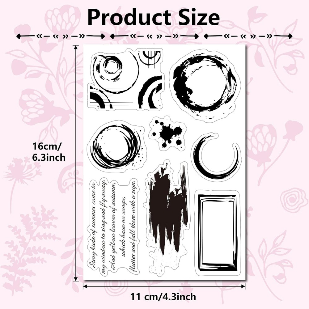 Coffee Tea Stain Clear Rubber  - Coffee Tea Journal reseña y precio