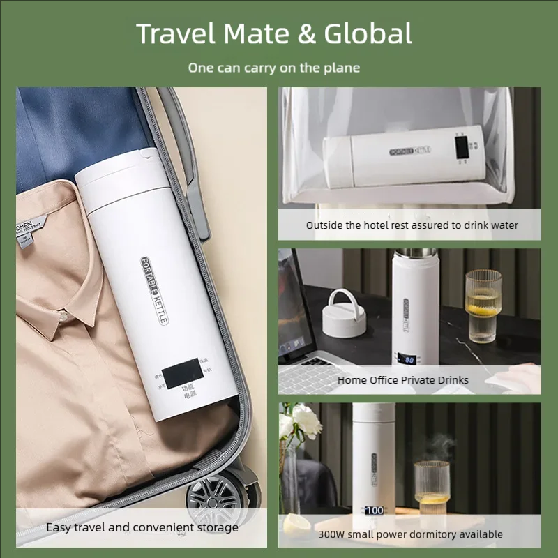 JFBONIN Electric Kettles Porta - Coffee Tea Menu reseña y precio