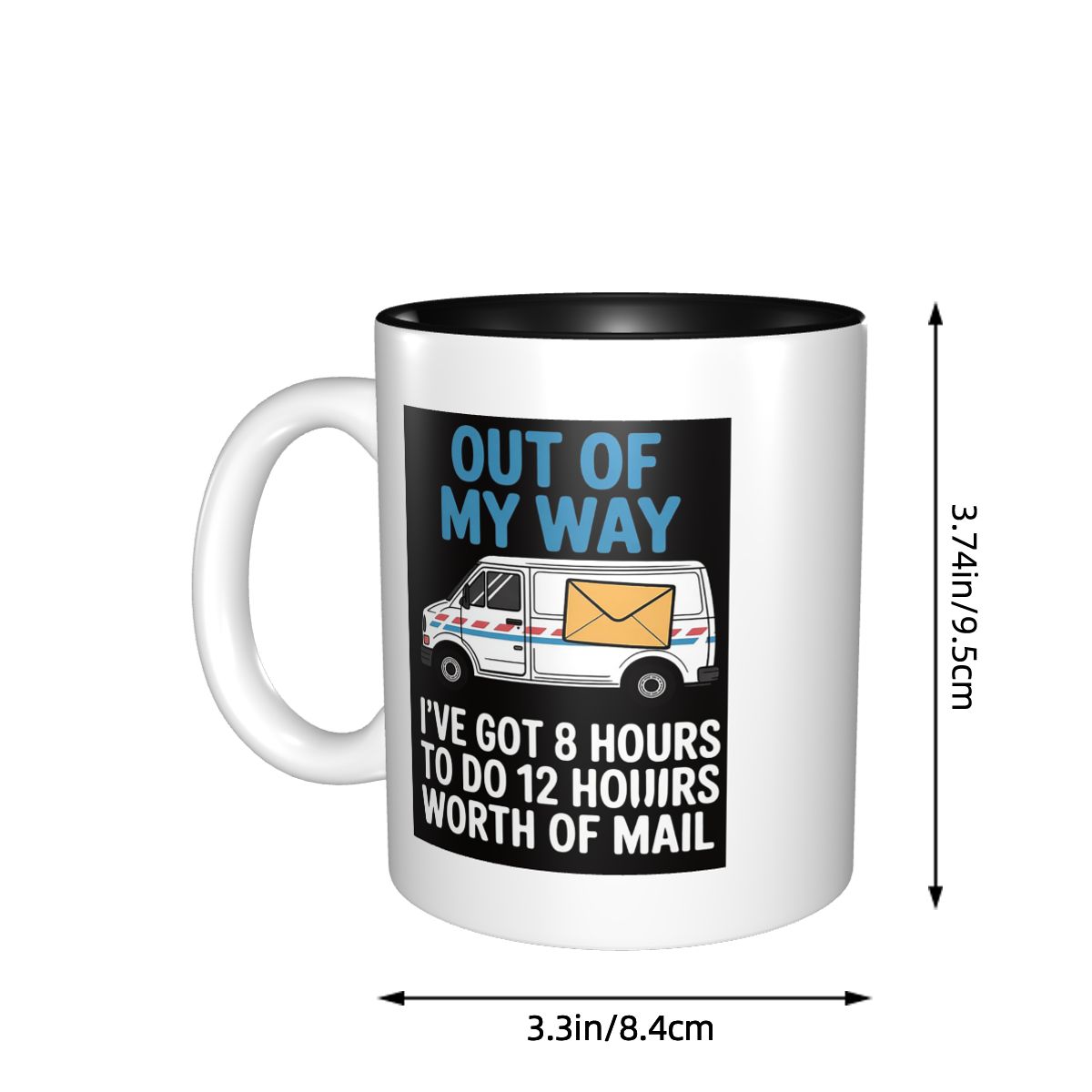 Postal Worker Joke For Deliver - Coffee Tea Jokes reseña y precio
