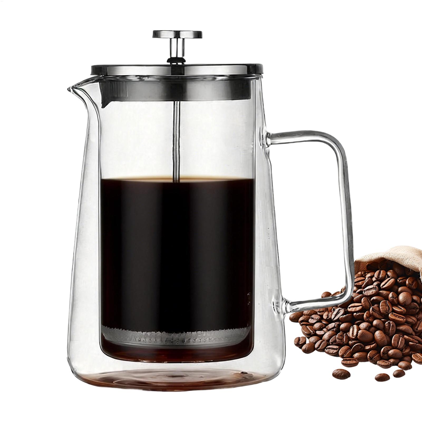 Coffee Presses Glass Stainless - Tea And Coffee Kettle reseña y precio