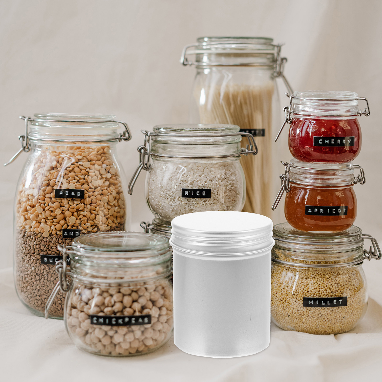 4Pcs Aluminum Mini Storage Can - Coffee Tea Uses reseña y precio
