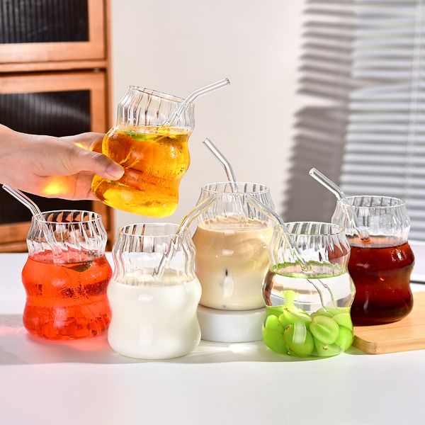 6 Pcs 19oz Glass Coffee Cup Se - Coffee Tea reseña y precio