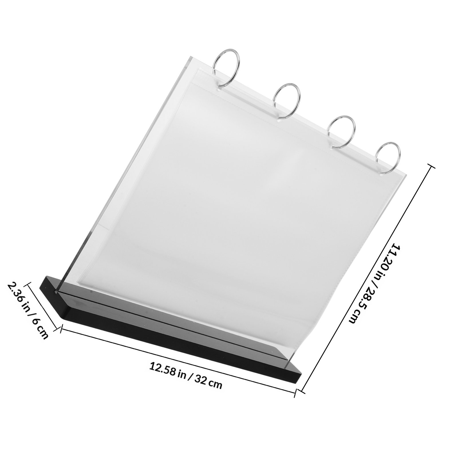 Flipping Menu Stand A4 Size 6  - Coffee Tea Menu reseña y precio