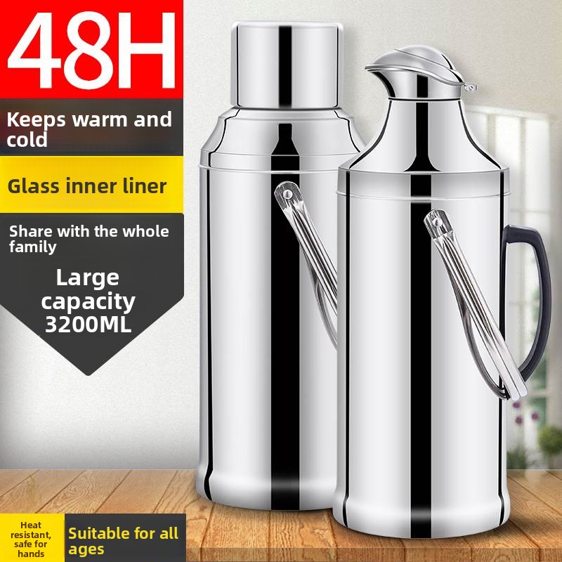 Household Stainless Steel Glas - Tea And Coffee Kettle reseña y precio