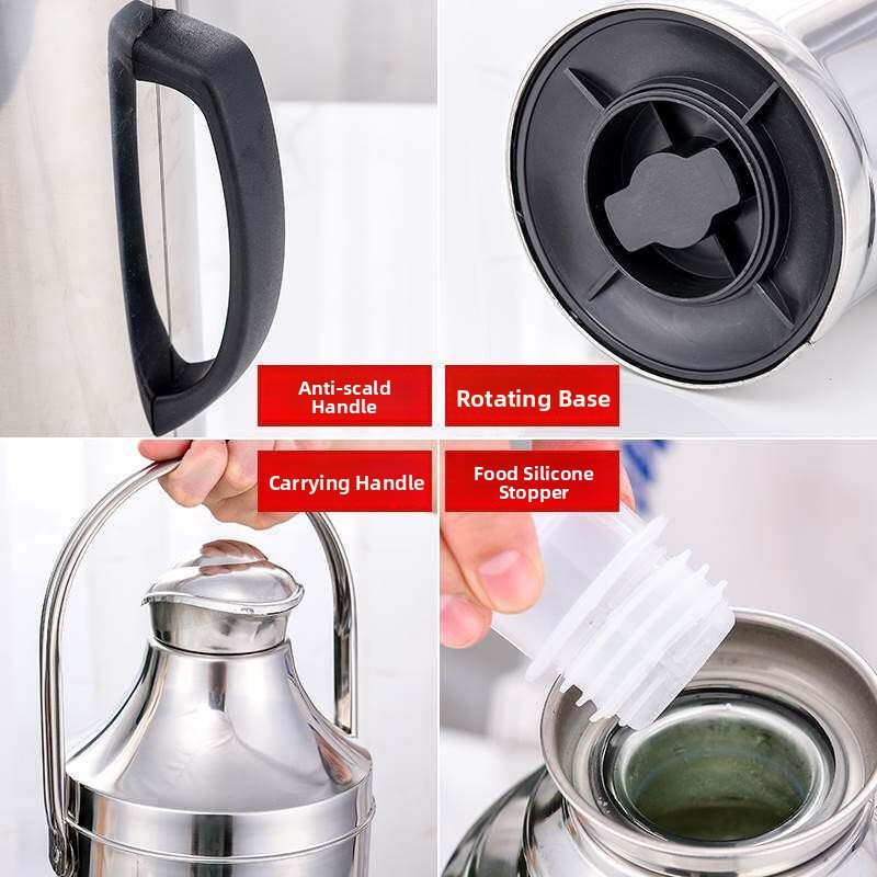 Household Stainless Steel Glas - Tea And Coffee Kettle reseña y precio
