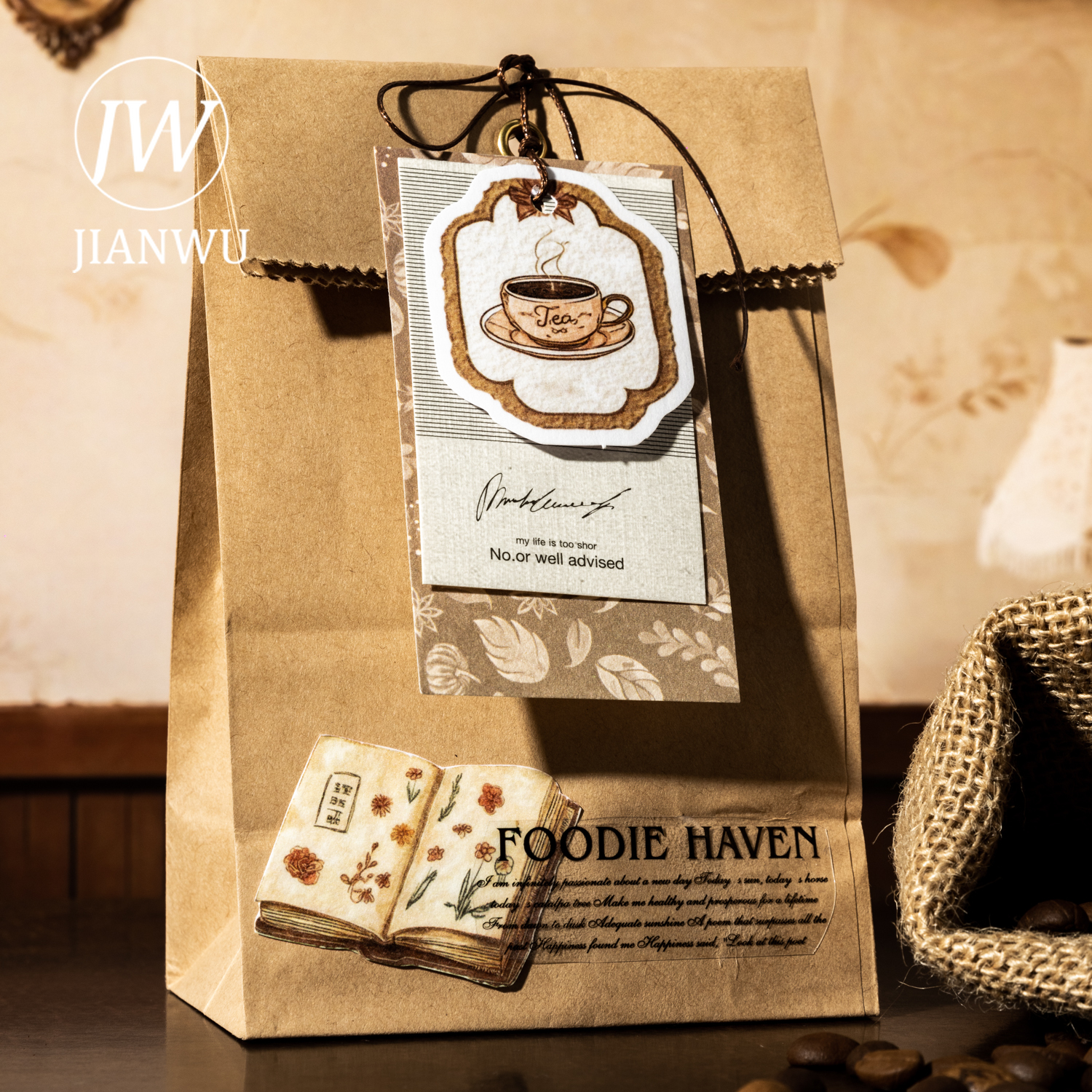 JIAWU Tea Drinking Day Series  - Coffee Tea Journal reseña y precio