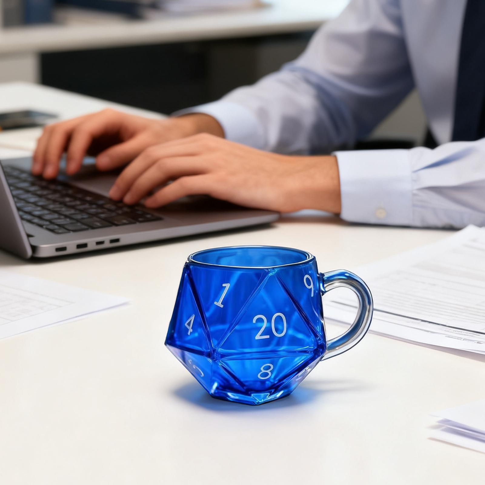 Tea Mug Polyhedral Dice Water  - Coffee Tea Game reseña y precio