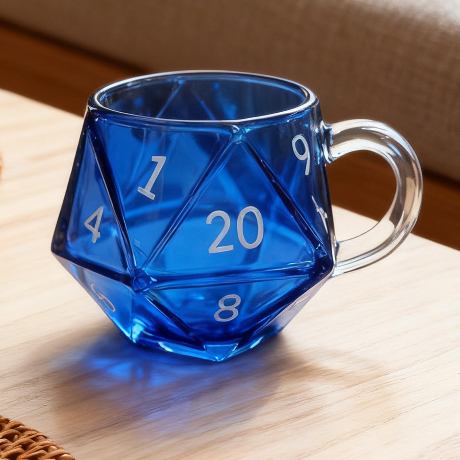 Tea Mug Polyhedral Dice Water  - Coffee Tea Game reseña y precio