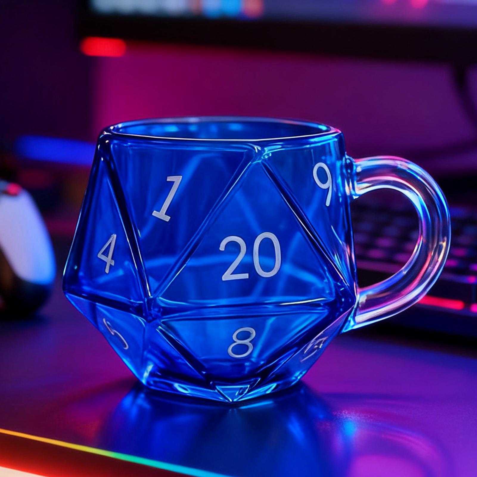 Tea Mug Polyhedral Dice Water  - Coffee Tea Game reseña y precio